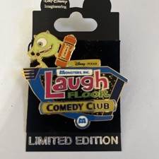 Disney WDI Mike Wazowski Monsters Inc Laugh Floor Comedy Club pin picture