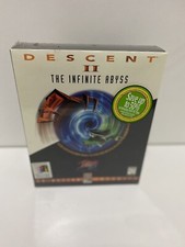 Descent II:  The Infinite Abyss Pc CD-rom Big Box Game New & Sealed picture