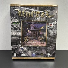 Unreal PC 1998 Big Box Game Windows 95 98 GT Interactive Epic New Sealed picture