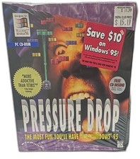 Starhill Productions Pressure Drop PC Big Box CD-ROM Puzzle Game Windows 95 picture