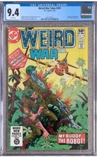WEIRD WAR TALES #101 DC CGC 9.4 1ST APP GI ROBOT 1 OF 1 MULTI PACK UPCRARE picture