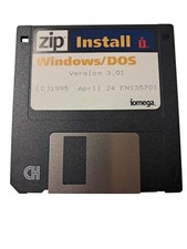 ✅ Iomega~Zip~Windows~Install Floppy Disks~Version 3.01~1995~3.5