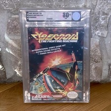 New Cybernoid NES Factory Sealed H-Seam VGA 80+ Silver Graded Nintendo Game picture