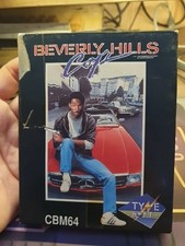 CCOMMODORE 64 ORIGINAL GAME ON COLLECTIBLE CASSETTE BEVERLY HILLS COP picture