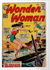Silver Age WONDER WOMAN #133 DC Comics Oct. 1962 Lower Grade picture