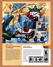2001 Twisted Metal Sweet Tooth ESRB Original Advertisement / Retro Promo v1 picture