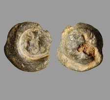 VERY RARE 1200BC Ancient Near East / Mesopatamia Bulla PB Seal Bull of Fertility picture