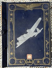 1942 WWII Scrapbook Pacific European Theater Navy Marines Army Air Force 214pp picture