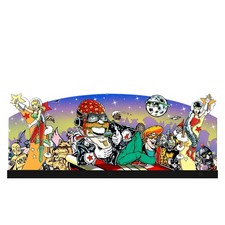 Party Zone Pinball Topper Acrylic LED RGB Topper for Pinball Mahine Arcade Decor picture