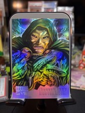 Doctor Doom 1995 Fleer Marvel Masterpieces #3 Holo Flash SSP Insert picture