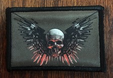 The Expendables Morale Patch Tactical Military USA Hook Badge Army Flag picture