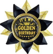 Handmade It'S My Birthday Button, Happy Birthday Button Pins for Women and Men picture