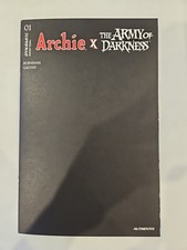 Archie Vs Army Of Darkness #1 BlindBag Black Authentix Cover P Dynamite picture
