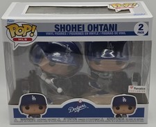 🔥 Shohei Ohtani Funko Pop 2-Pack MLB Fanatics Exclusive LA Dodgers Mint NIB  picture