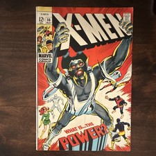 X-Men #56 1969 1st Living Monolith 1st Neal Adams Marvel Silver Age Key picture