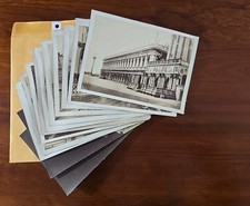 Venice Italy B+W Prints Very Old  From 1900 Lot Of 12 Not Book Pages  picture