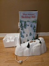 Dept 56 “Village Animated Sledding Hill”, Tested and Working picture