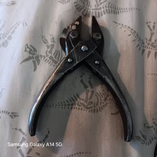 BERNARD Vintage Parallel Jaw Pliers Side Cutter Compound Action USA Hand Tool picture