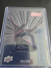 2021-22 UD Marvel Annual Black Panther Suspended Animation 25/199 #42 Tier 3 picture