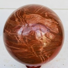 Natural Red jasper ball quartz crystal Sphere Reiki energy healing 2560g picture