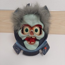 Vintage Gemmy Halloween Screamer Greeter Door Wall Hanging Animated Monster EUC picture