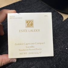 Vintage Estée Lauder Golden Capricorn lucidity Compact ( Brand New )  picture