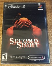 PLAYSTATION 2 - SECOND SIGHT Game COMPLETE New FACTORY SEALED PS2 picture
