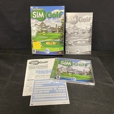Sid Meier's SIM Golf PC CD-ROM Video Game Box & Manuals Game Not Included picture
