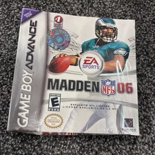 Madden NFL 06 (Nintendo Game Boy Advance, 2005) Brand New Sealed picture