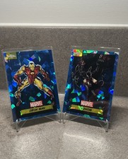 2024 Topps Marvel Chrome Sapphire Venom And Iron Man Bundle picture