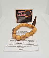 PULSERA PALO SANTO LIMPIA Y EQUILIBRA LAS ENERGIAS 100% ORIGINAL picture