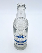 Vintage 1952 Pilot Better Flavors Soda Bottle Ship Wheel Littleton NC 10oz ACL picture
