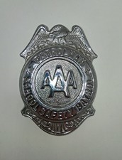 Vintage 60's TRIPLE AAA SCHOOL SAFETY PATROL Patrolman 2 3/4