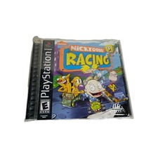 Nicktoons Racing (Sony PlayStation 1, 2001) – Case Cracked, Tested picture