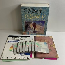 Kings Quest V (5) Absence Makes The Heart Go Yonder PC-DOS 3.5 Disk VGA Sierra picture