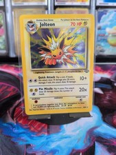 Jolteon 4/64 Jungle Set Holo Rare Pokémon Card Nintendo Pokemon TCG WOTC 1999 picture
