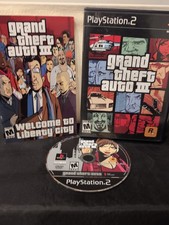 Grand Theft Auto III GTA 3 (PlayStation 2 PS2) w/ Manual  picture