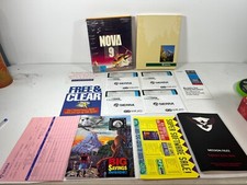 Vintage 1991 Nova 9 by Dynamix Sierra PC Game in Big Box Slipcase picture
