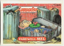 Farewell Mel Base Topps Garbage Pail Kids Series 10 382b VG picture