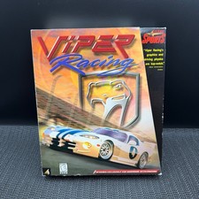 Viper Racing PC Game 1998 Sierra Sports Big Box Windows 95 Dodge Viper GTS-R picture