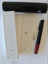 Excellent PILOT Timeline Past Deep Red Ballpoint Pen Twist Mechanism Japan picture