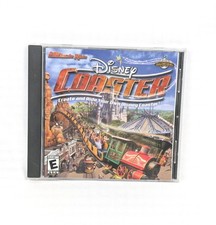 Disney Coaster Ultimate Ride PC Game CD ROM Windows Video Game Rollercoaster CIB picture