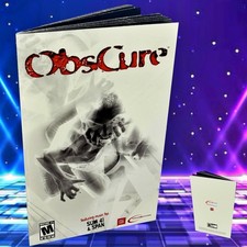 Replacement Manual for Obscure - Sony PS2 Instruction Booklet picture