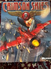 Crimson Skies Microsoft Game and Manual Original Big Box picture