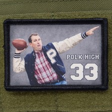Al Bundy Polk High Patch Moral Tactical  Married With Children Hook & Loop 3x2 picture