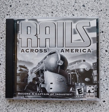 Rails Across America - PC Game (2003) CD-ROM w Case Great Condition picture
