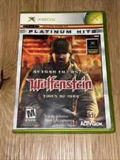 Xbox Return To Castle Wolfenstein Tides of War Platinum Hits Xbox Original Clean picture