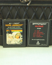 COMBAT & MISSILE COMMAND -  2-cartridge bundle for Atari 2600 picture