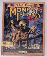 AMIGA LE CHUCK'S REVENGE MONKEY ISLAND 2 COMPLETE picture