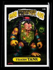 Mad Scientist 40K GPK Spoof ~ 4-10 PROTOTYPE #'d 2/2 ~ TMNT Trash Tank Krang picture